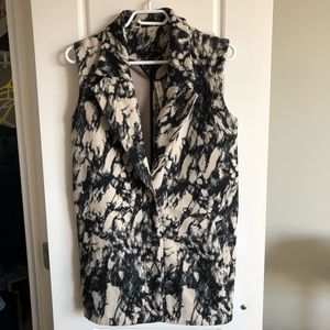 Lululemon Mojave Granite Blazer Gilet Vest jacket Sz 4 Rare